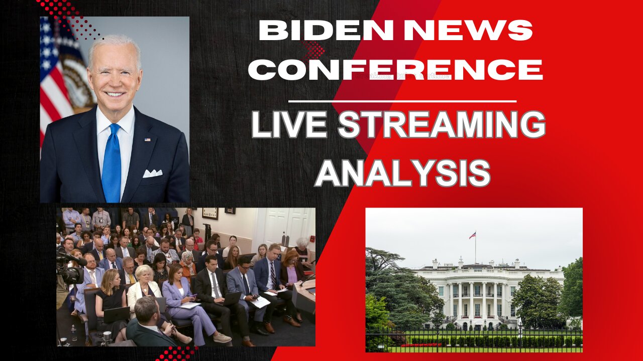LIVE: Biden news conference stream and analysis