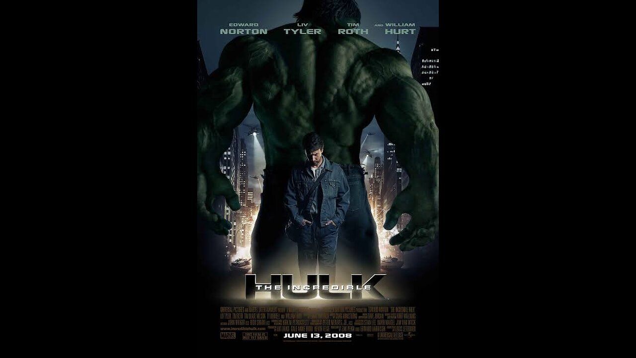 THE INCREDIBLE HULK (2008) University Battle