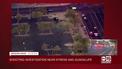Shooting investigation near Kyrene and Guadalupe