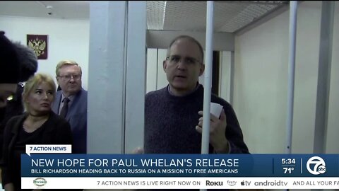 New hope for Whelan family as man heads to Russia on a mission to free Americans