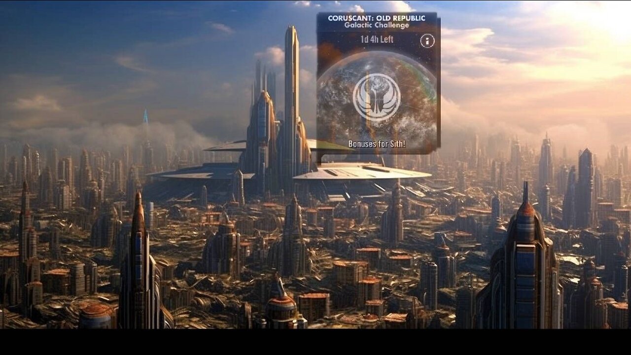 Galactic Challenge Review: Coruscant Old Republic, Bonuses for Sith