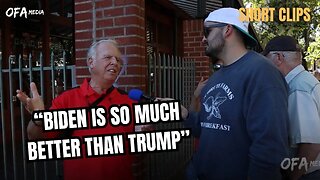 "Biden is better than Trump" - Short Clips