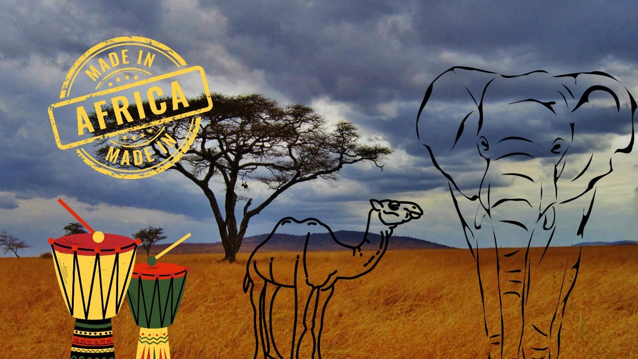 Africa 4K - Scenic Relaxation Film With Calming Music..1