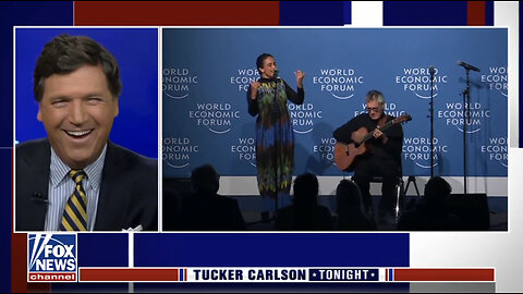 ⚫️Hilarious Tucker Clip With The WEF Musicians🤣