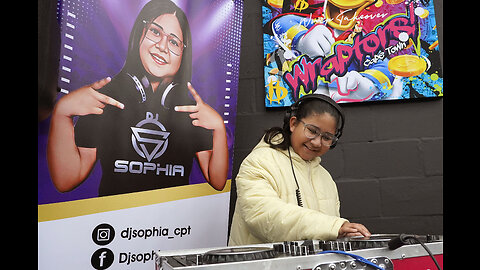 SA's youngest dj, Sophia rallied car enthusiasts to help keep seniors warm