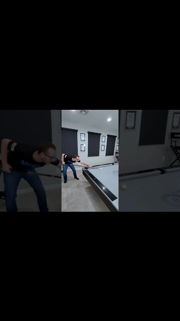 Epic Pool Trick Shot: Two For One Special #shorts