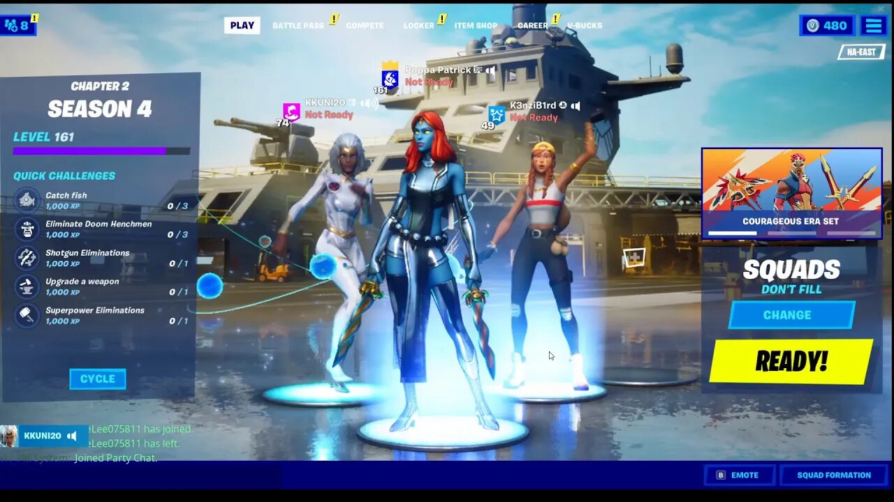 playing squads with the Grandkids