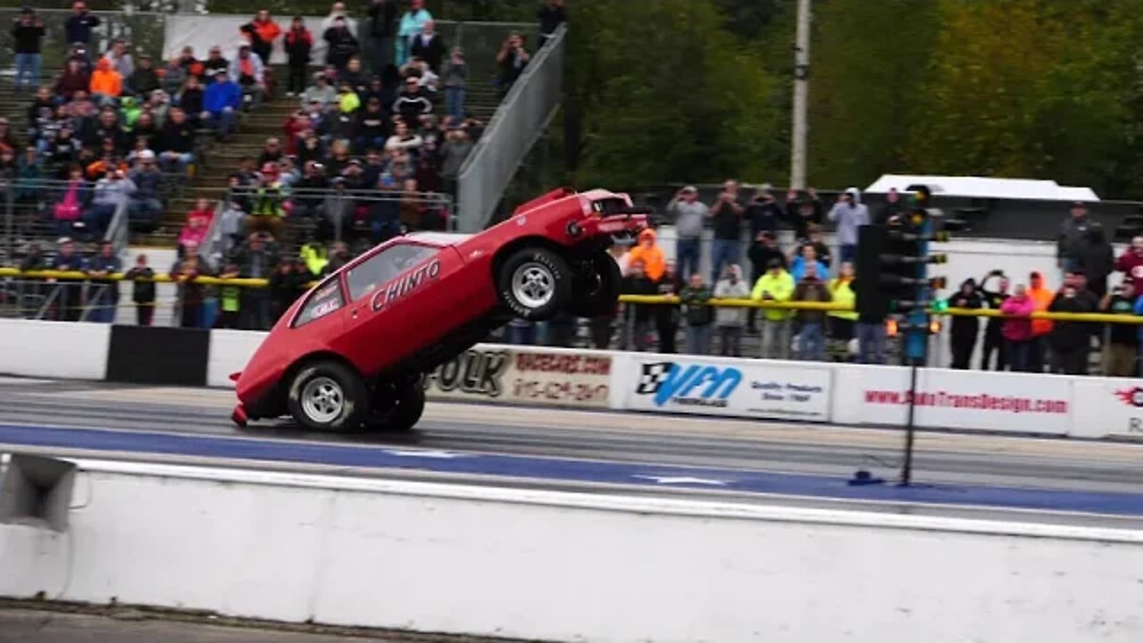 World Champion Longest Wheelie Record at Byron Dragway Wheelstand Competition - Chinto