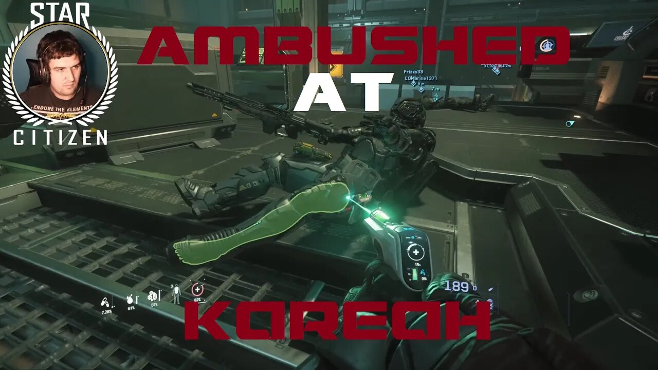 Ambushed at Security post Kareah - Star Citizen