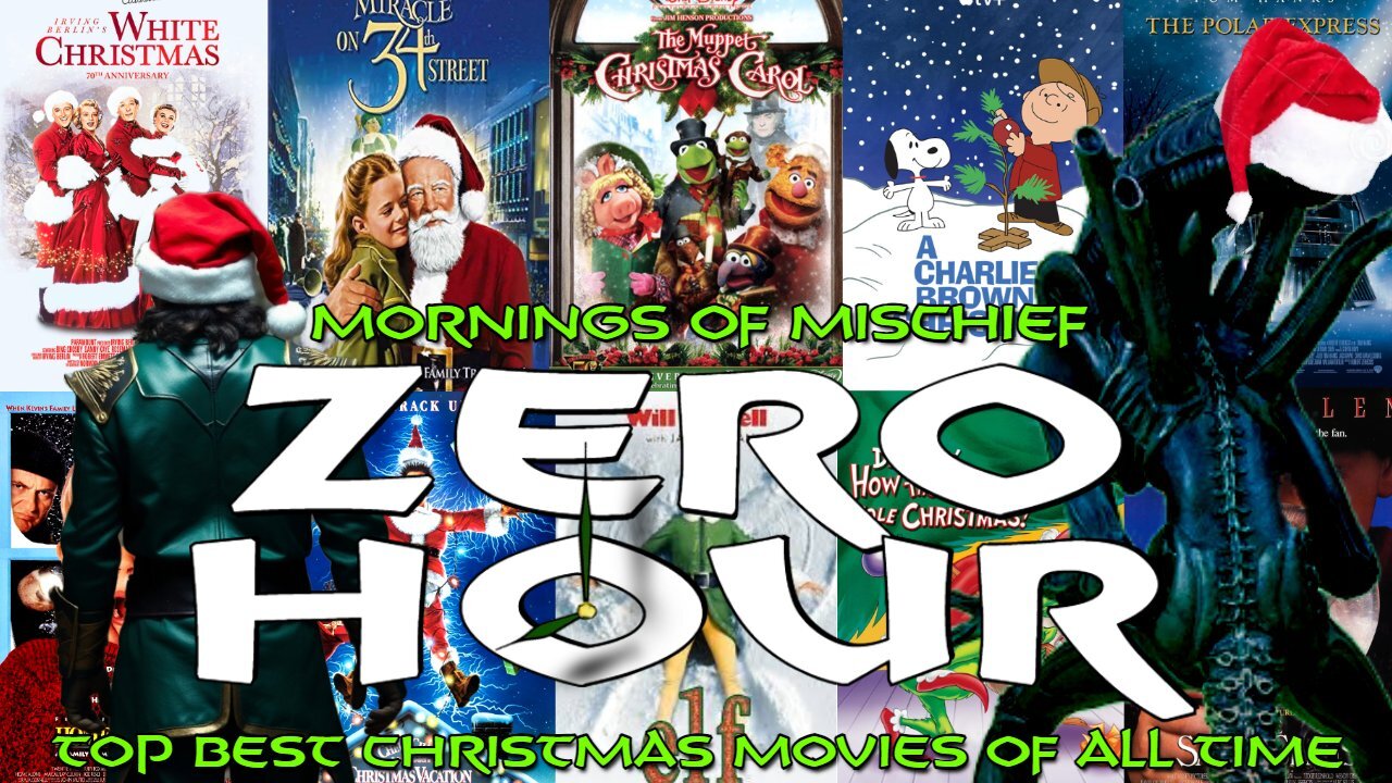 Loki's Mornings of Mischief ZeroHour - Top BEST Christmas Movies of all Time!