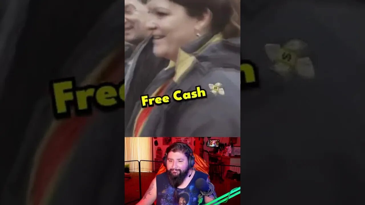 Someone offers free money. What do you do?