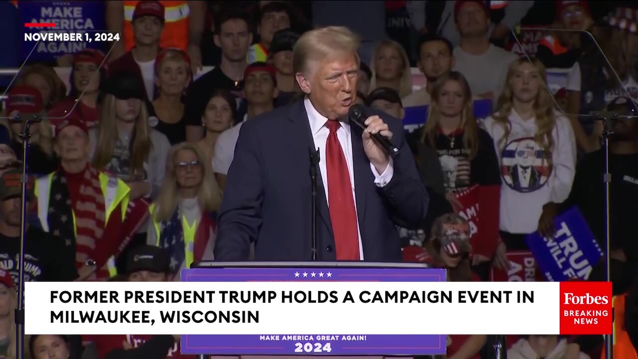 FULL EVENT: Trump Unleashes Attacks On Kamala Harris At Campaign Rally In Milwaukee, Wisconsin