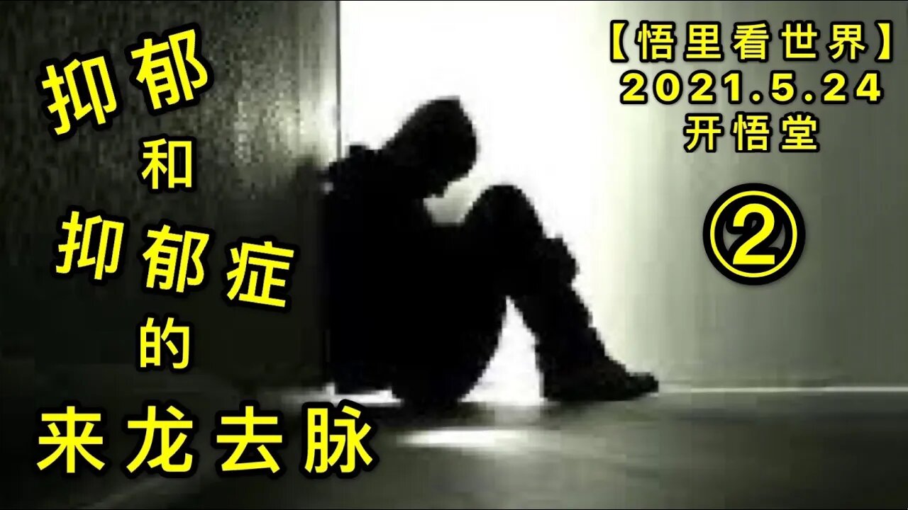 KWT1767(2)抑郁和抑郁症的来龙去脉20210524-3【悟里看世界】