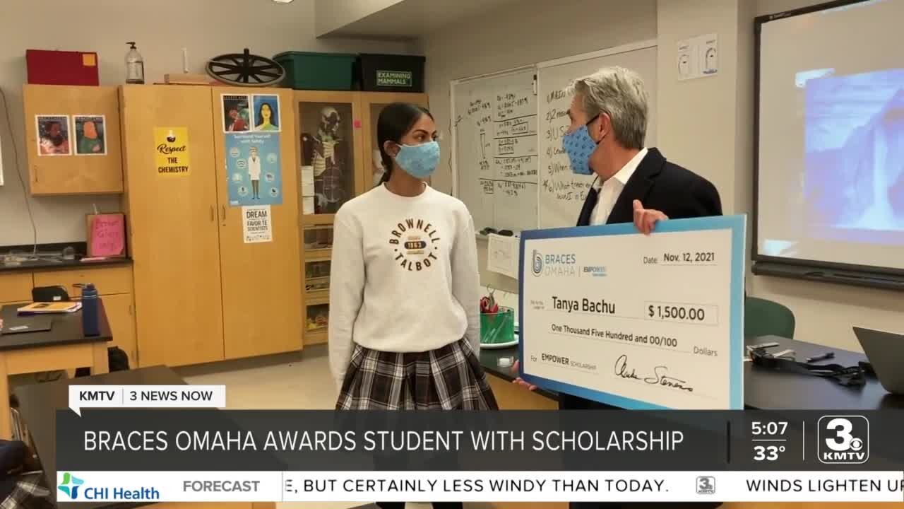 Braces Omaha surprises lucky student for empowering the community