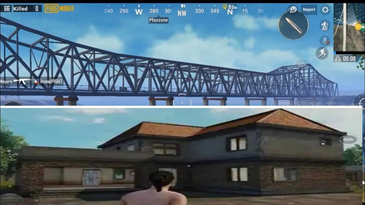 Best new Tips and Tricks in PUBG Mobile (Bridge Climb, Squard House , Super Market).🔥