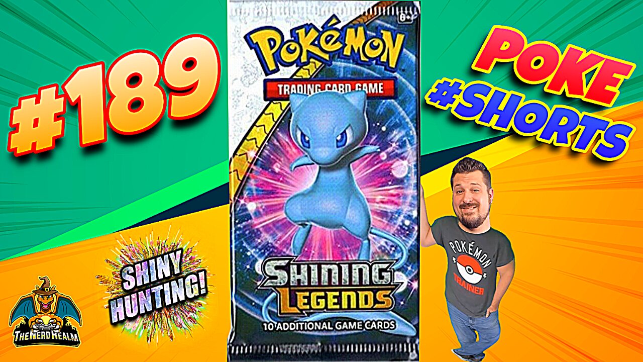 Poke #Shorts #189 | Shining Legends | Shiny Hunting | Pokemon Cards Opening