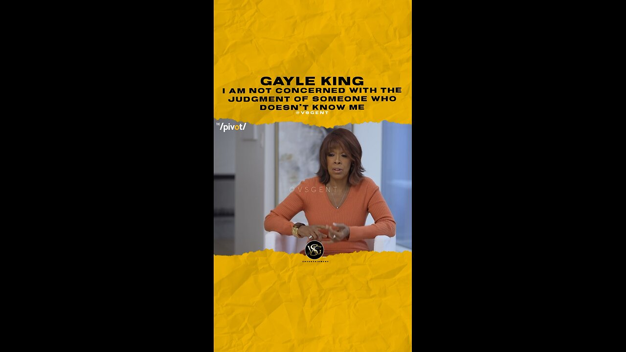 @gayleking I am not concerned with the judgment of someone who doesn’t know me.