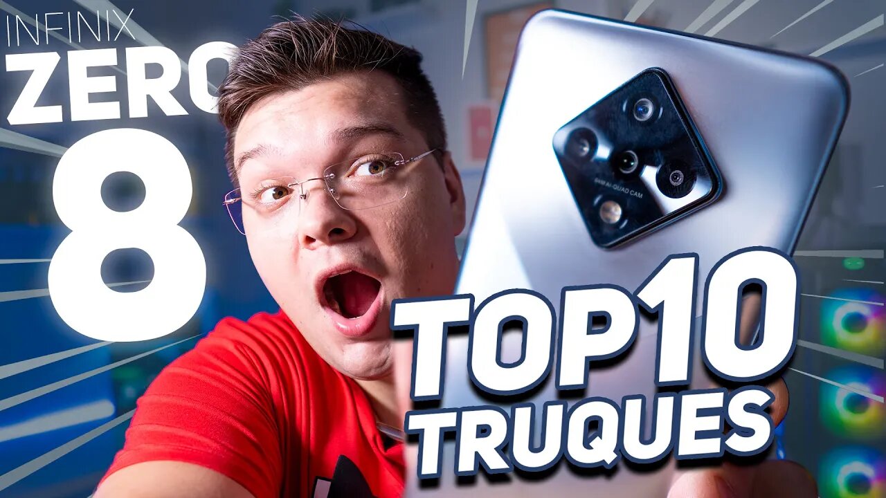 Infinix Zero 8 - TOP 10 Dicas & Truques