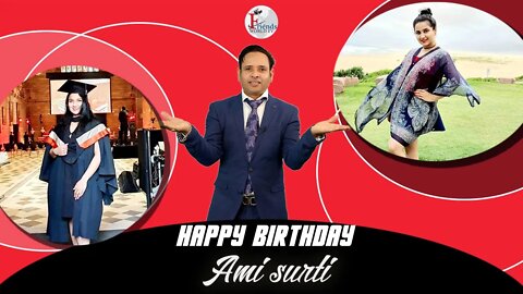 Warmest wishes for a very happy birthday, Ami Surti Ji