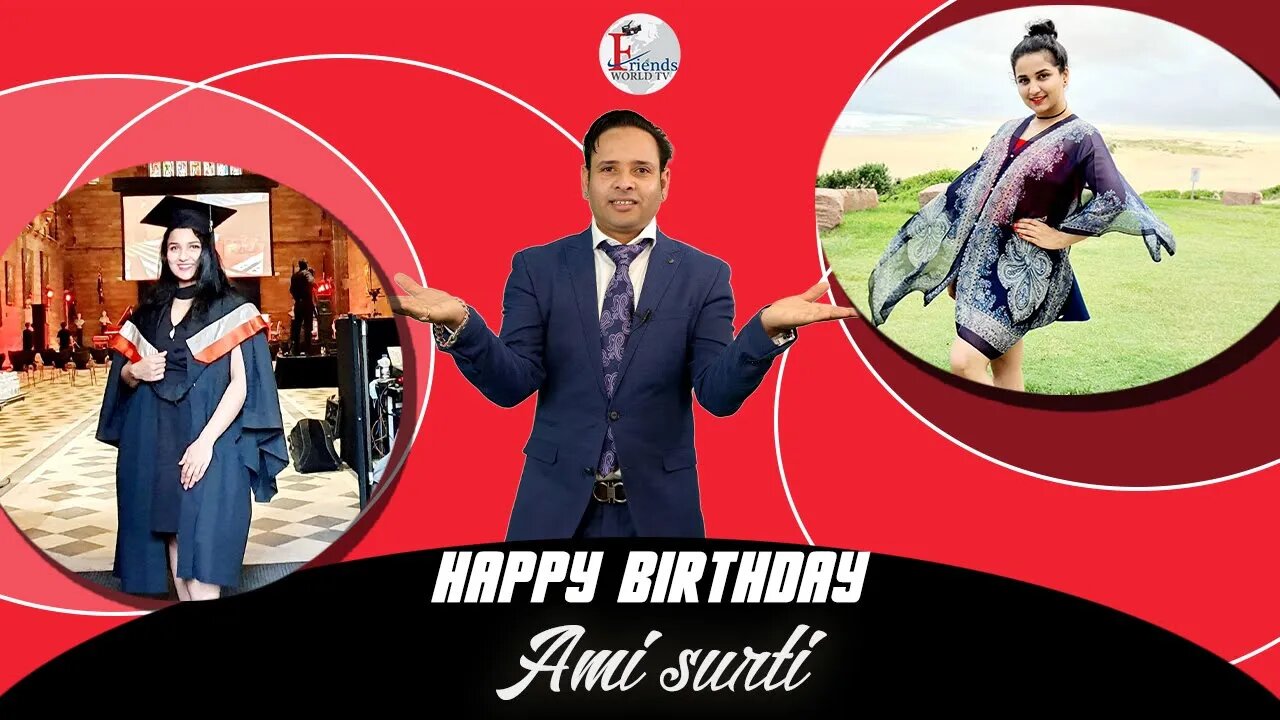 Warmest wishes for a very happy birthday, Ami Surti Ji