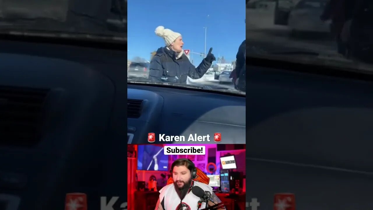 Canadian Karen hates protesters