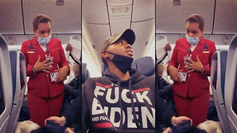 Young Man Kicked Off Plane For F*ck Biden Hoodie