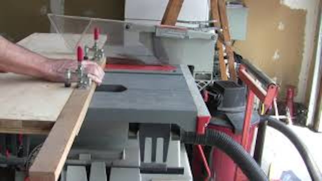 Evolution Rage 4 Metal Chop Saw Setup and Extension Fence (Part 2)