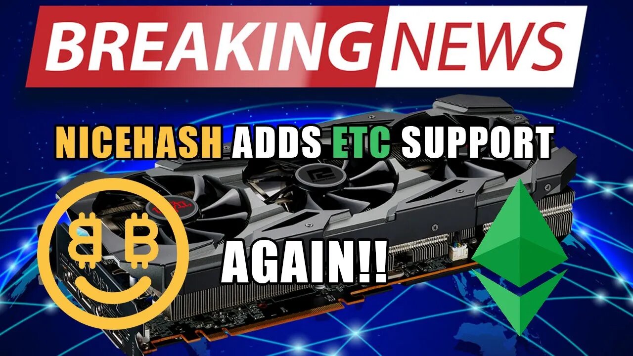 BREAKING: NICEHASH ADDS ETC SUPPORT AGAIN!!!