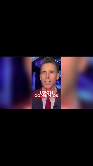 Senator Hawley Calls For Investigations Into Deep State