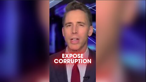 Senator Hawley Calls For Investigations Into Deep State