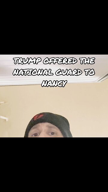 🤔 Why is January 6th Trump’s fault when Pelosi said NO to the National Guard?