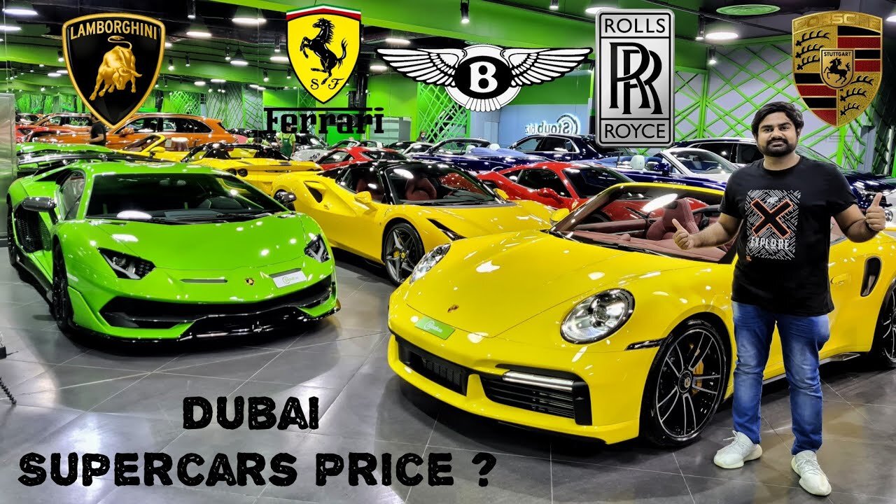 SuperCars Prices In Dubai | Supercar Shopping