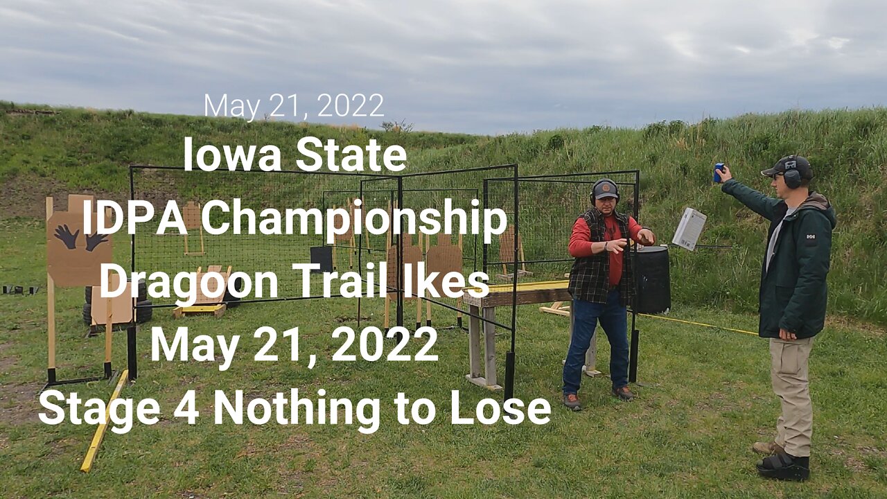 Iowa State IDPA Championship Stage 4 Nothing to Lose