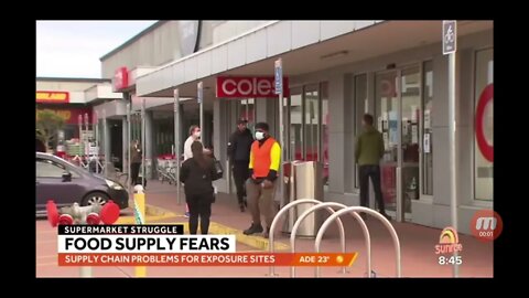 Food shortages in Australia 2020 to 2022