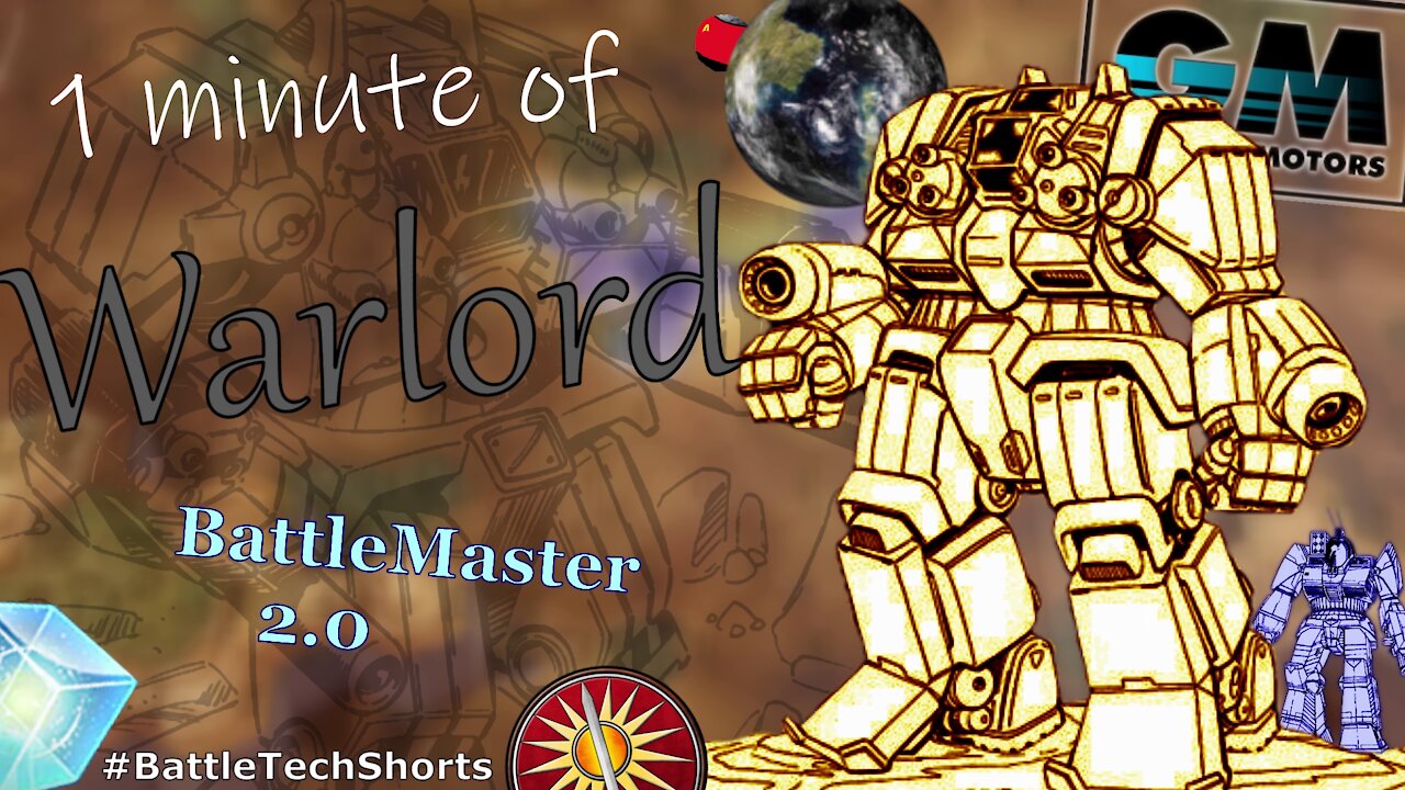 BATTLETECH #Shorts - Warlord, BattleMaster 2.0