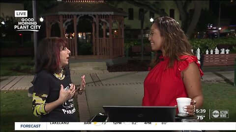 Deiah Riley speaks with local ghost hunter Chrissy Koplen