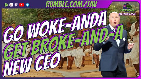 Go WOKE-ANDA Get BROKE-AND-A New DISNEY CEO