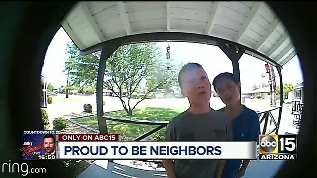 Adorable video: Boys knock on doors trying to wash cars for extra money