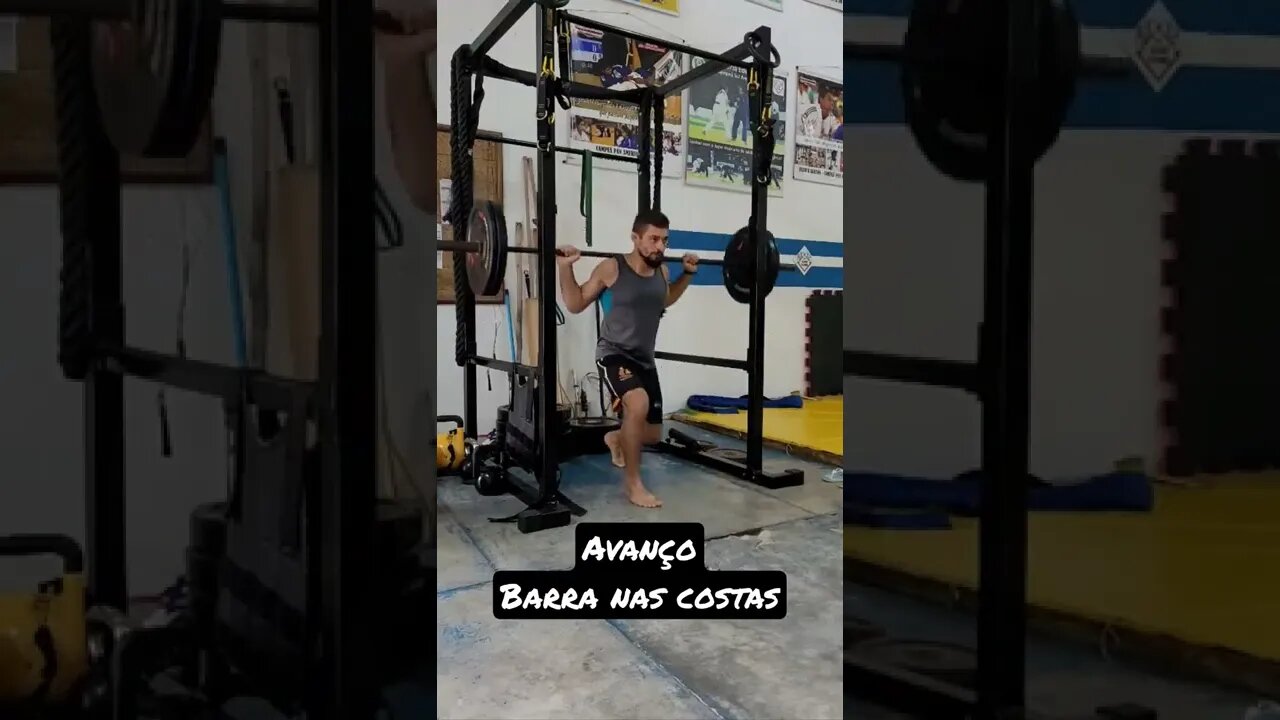 Avanço (barra nas costas)