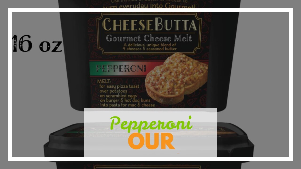 Pepperoni CheeseButta - – CheeseButta - Gourmet Products