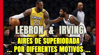 LEBRON JAMES y IRVING la vuelven a LIAR: uno sigue su batalla contra TRUMP y el otro ... NO JUEGA!