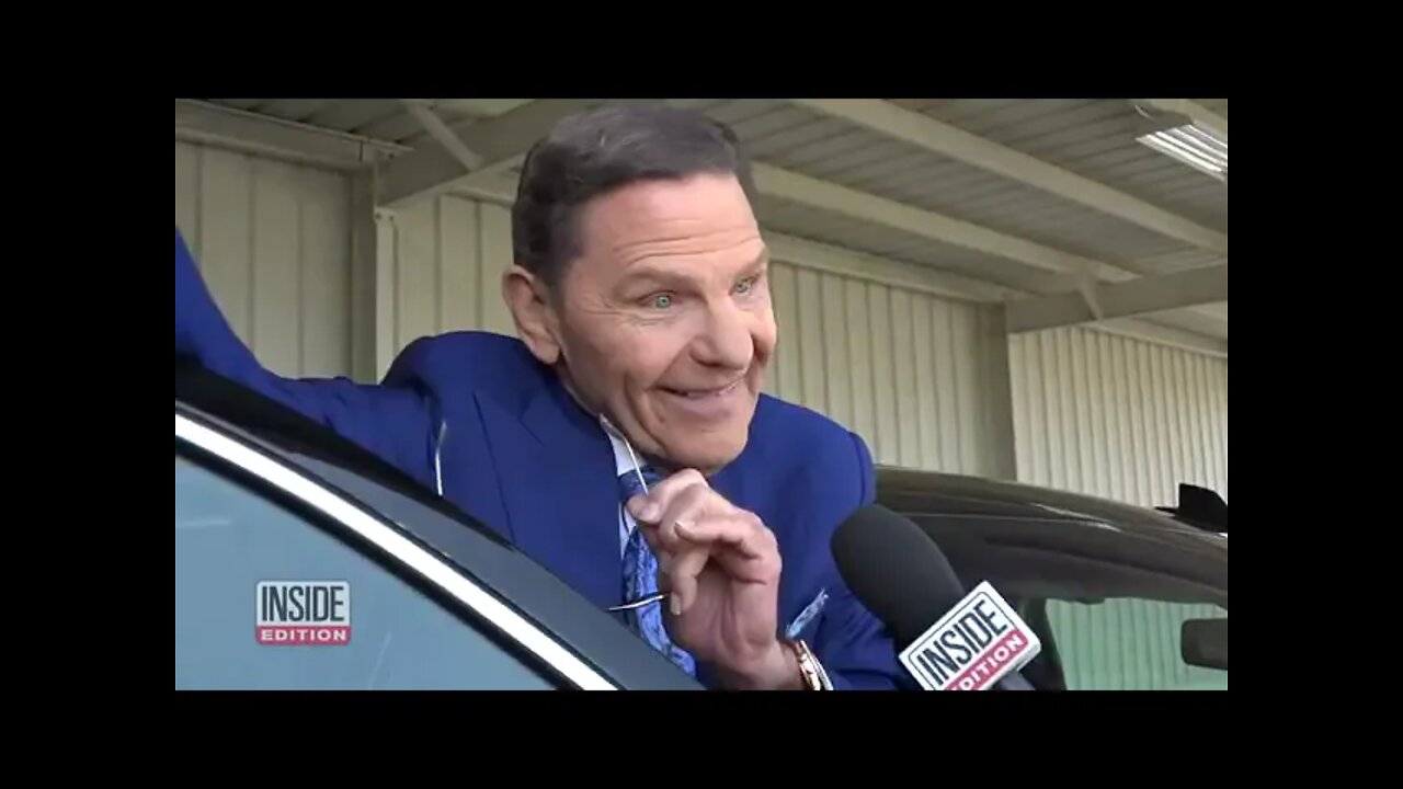 Crazed Possessed Psycho Preacher Kenneth Copeland here to save us, Real Eyes, Realize, Real Lies