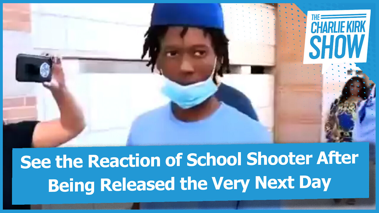 See the Reaction of School Shooter After Being Released the Very Next Day