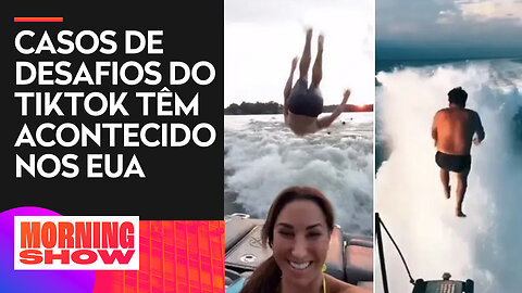 Desafio do TikTok: 4 pessoas morreram ao saltar de barco em movimento