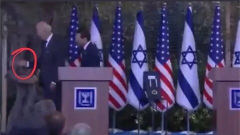 Biden Try’s To Shake Hands With Nothing Again