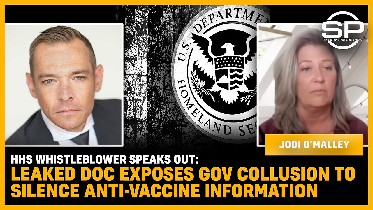 HHS Whistleblower SPEAKS OUT: Leaked Doc EXPOSES Gov Collusion To Silence Anti-Vaccine Information