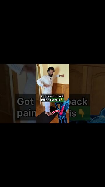 Quick & Easy Lower Back Pain Tip