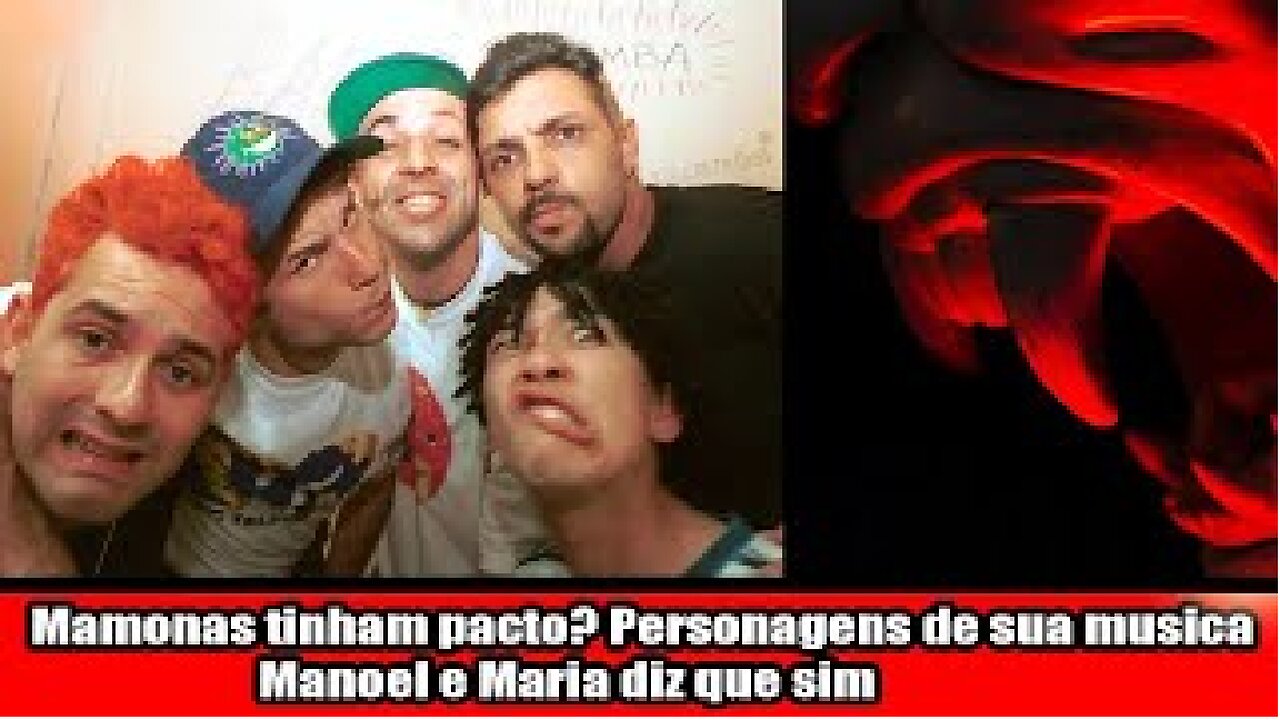 Mamonas tinham pacto! Personagens de sua musica Manoel e Maria diz que sim