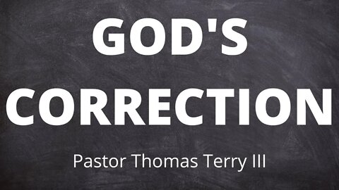 Understanding God's Correction | Supernatural Training Institute | 6-27-2020