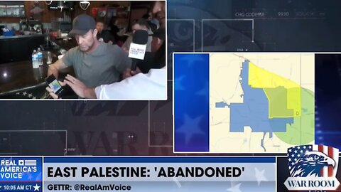 MAP OF CONTAMINATED AREA ARBITRARY-DIANE GOODMAN VIDEO TAPED DERAILMENT